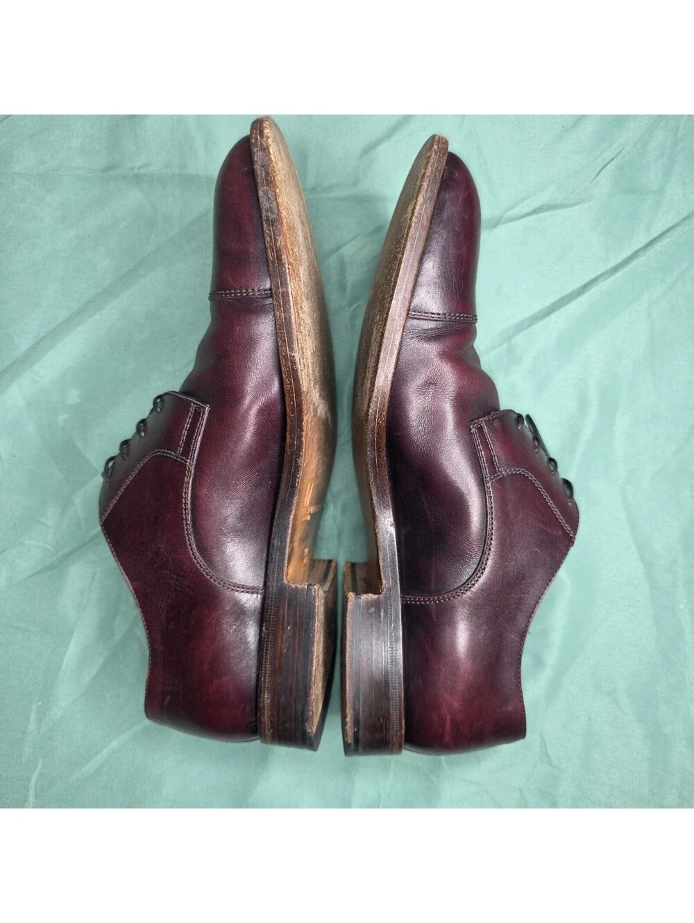 Moreschi Made In Italy Men’s Cap Toe Lace up Leather Shoes US Sz 8